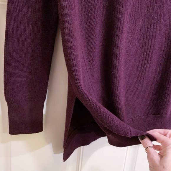 Athleta • Rest Day Burgundy Sweater XXS - Picture 3 of 4